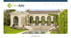 Desktop Screenshot of decobuildconstruction.com